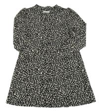 Čierno-biele vzorované šaty Matal