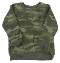 Khaki army mikina Matalan