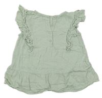 Mintová halenka s puntíky George
