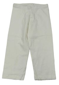 Biele capri legíny C&A
