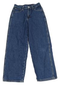 Modré baggy rifle H&M