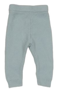 Světlemodré pletené tepláky Mamas&Papas