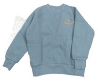 Nové - modrošedá mikina s nápisom VON RIKE