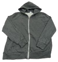 Tmavosivá prepínaci mikina s kapucňou H&M