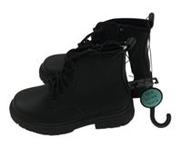 Nové - Černé kotníkové boty Primark vel.31