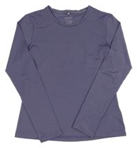 Fialové športové tričko H&M