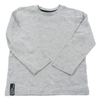 Sivé vzorované tričko F&F