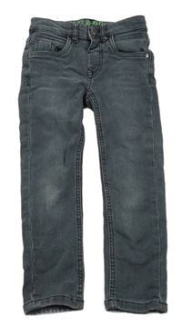 Šedé teplákové rifle Dopodopo