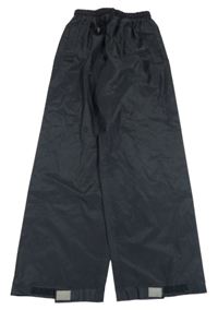 Tmavomodré nepromokavé kalhoty 