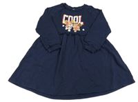 Tmavomodré teplákové šaty s Paw Patrol Nickelodeon