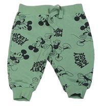 Zelené tepláky s Mickey zn. PRIMARK