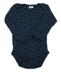 Tmavomodré body s hviezdičkami POCOPIANO