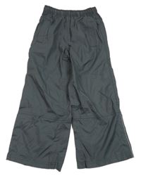 Tmavosivé šušťákové nepromokavé nohavice POCOPIANO