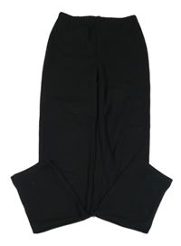 Čierne teplákové legíny TCM