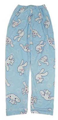 Svetlomodré pyžamové nohavice s Cinnamoroll