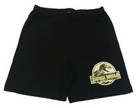 Černé bavlněné kraťasy s dinosaurem - Jurský svět Primark
