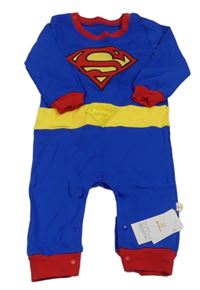 Nové - Safírovo-žltý overal s logem - Superman