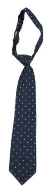 Tmavomodrá puntíkatá kravata