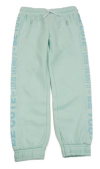 Mátové tepláky s nápisem Ergeenomixx