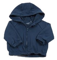 Tmavomodrá prepínaci mikina s kapucňou Primark