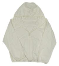 Smotanová šušťáková bunda s kapucňou Uniqlo