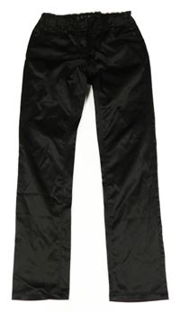 Čierne saténové skinny nohavice Esprit