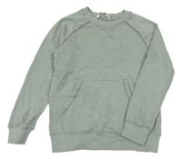 Zelenošedá mikina H&M