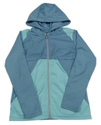 Modrá športová prepínaci mikina s kapucňou Primark