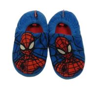Modro-červené domácí bačkory se Spidermanem Marvel vel. 28/29