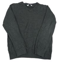 Tmavosivý ľahký sveter M&S