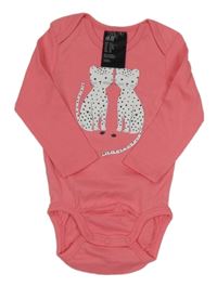 Ružové body s leopardmi H&M