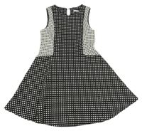 Čierno-biele vzorované šaty M&S
