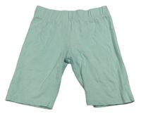 Mintové elastické kraťasy Primark