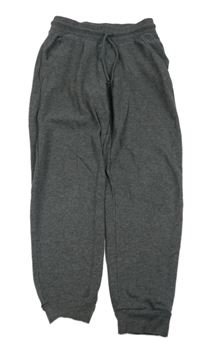 Tmavošedé tepláky Primark