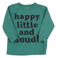 Zelená mikinotriko s nápisem Next