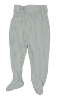 Světlemodré žebrované polodupky Mamas&Papas