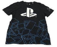 Černo-modré tričko - Playstation 