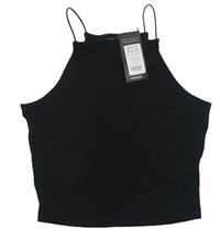 Čierny crop top New Look