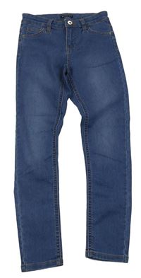Modré skinny fit rifle V by Very