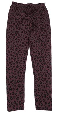Lilkové legíny s leopardím vzorom zn. Y.F.K.