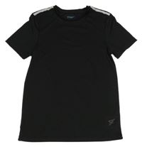 Černo-bílé sportovní funkční tričko Primark 