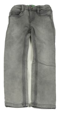 Šedé teplákové skinny rifle Dopodopo