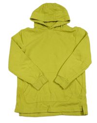 Žlto-zelená mikina s kapucňou George
