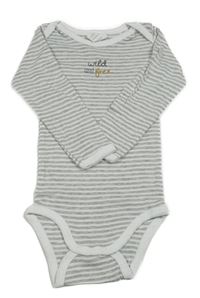 Šedo-bílé pruhované body s nápisem Impidimpi