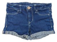 Tmavomodré riflové kraťasy Denim Co.