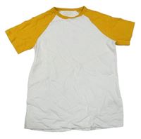 Žlto-biele tričko Next