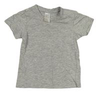 Sivé melírované tričko H&M