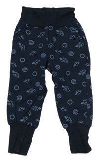 Tmavomodré tepláky s vesmírom Kanz