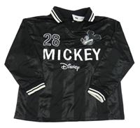 Černé sportovní triko s Mickeym H&M