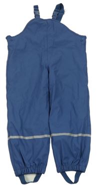 Modré nepromokavé laclové kalhoty Lupilu